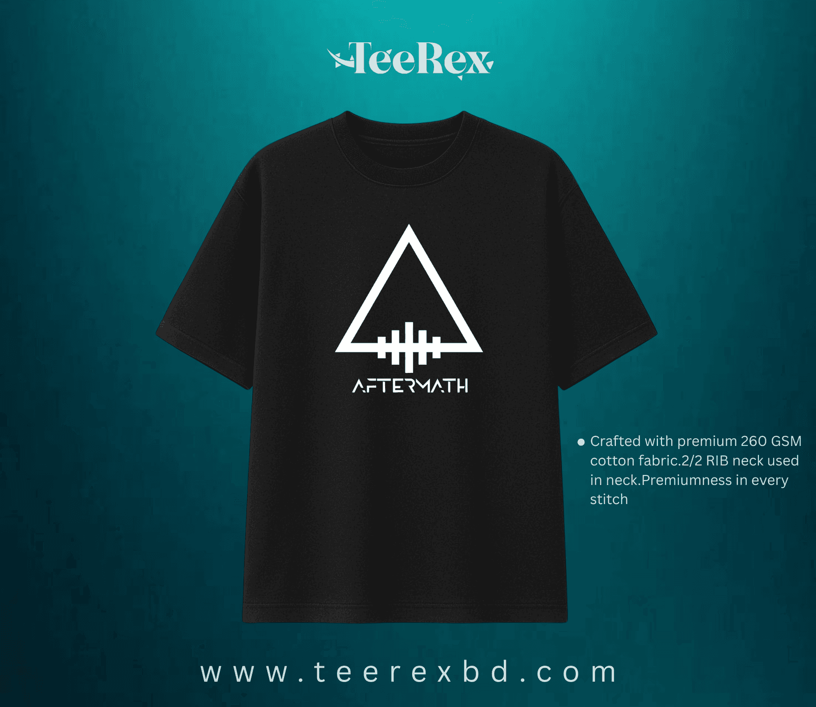 Crafted with premium 280 GSM cotton fabric.22 RIB neck used in neck. (10).png